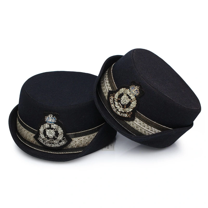 Traffic Polica Hut Navy Farbe Curling Gorros Damen Security Hüte Police Cap Navy Gorra Sailor Caps Pilot für Frauen