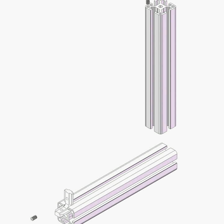 Steel Zinc Plated 30f Die Casting Zinc Connector Aluminium Parts for Industrial Usage (3030)