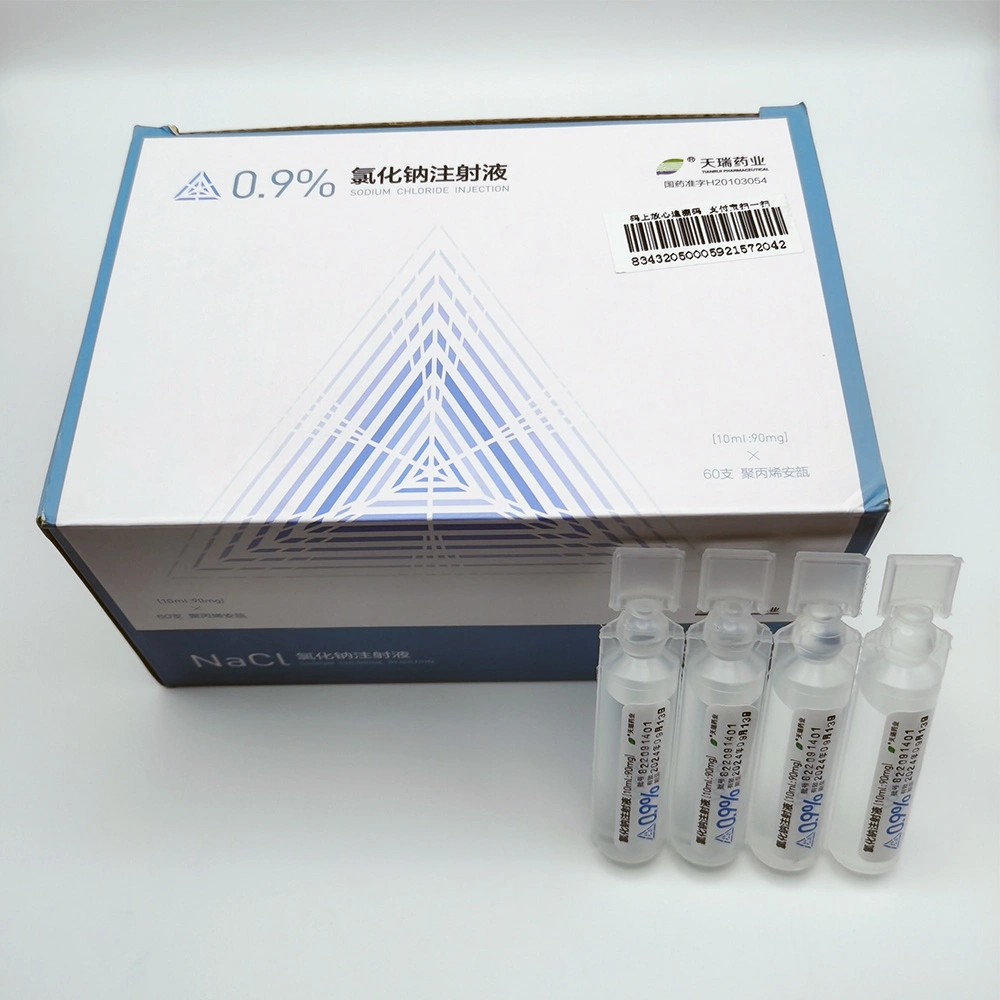 Saline Solution 10ml Unit Dose Chloride Rommelag Sterile Bfs 0.9% Saline Solution Disposable Nasal Wash Solution