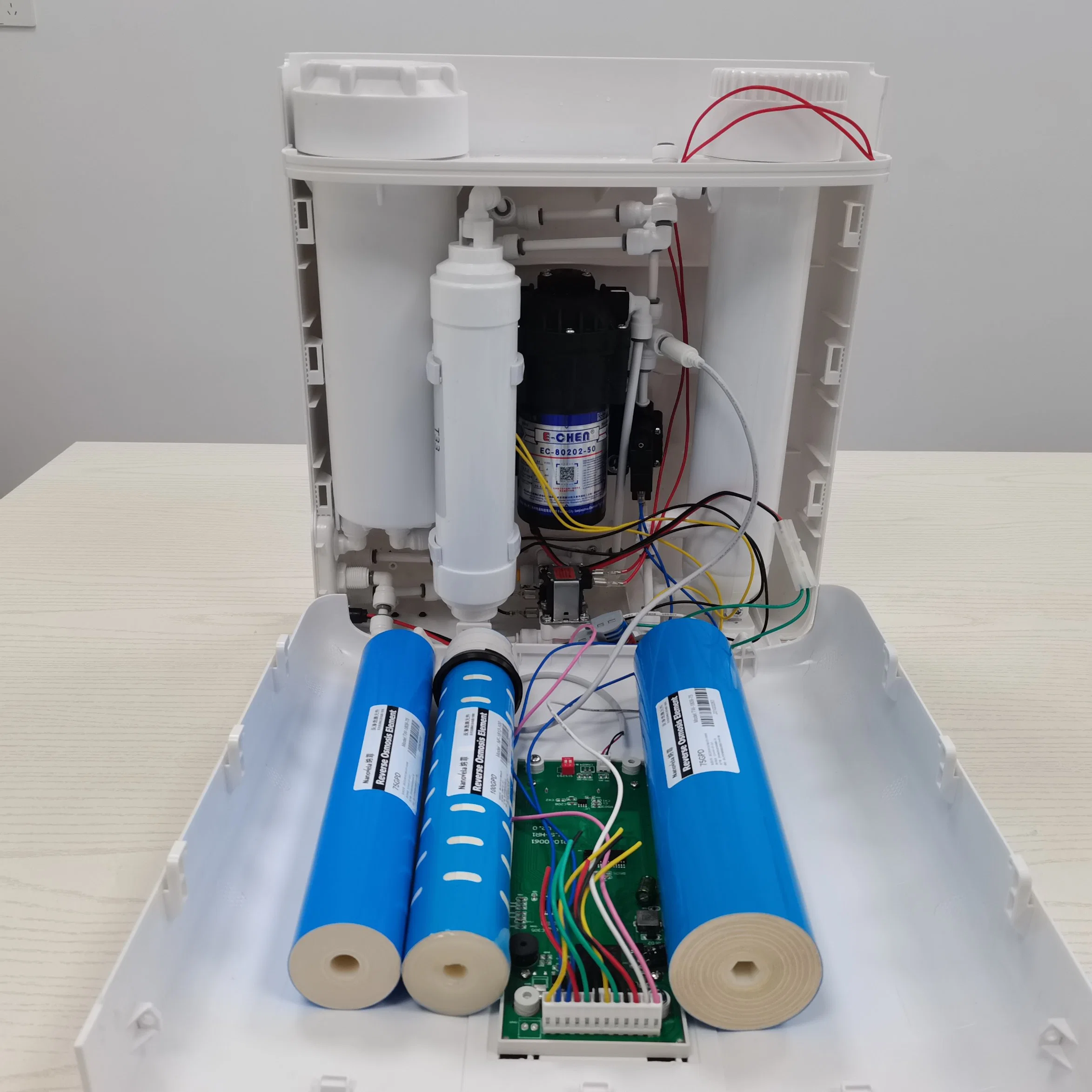 Sistema de filtro de agua membrana de ósmosis inversa RO