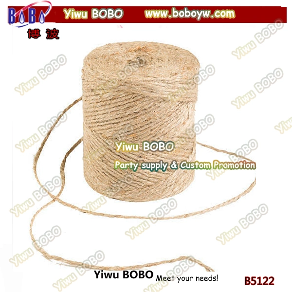 Party Product School Crafts Jute Twine Holiday Decoration Education Service Burlap Twine (B5122)