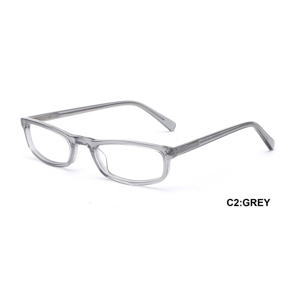 Gd Fashion Hot Sale Small Square Men Women Acetate Reading Glasses Anti Blue Light Optical Frames