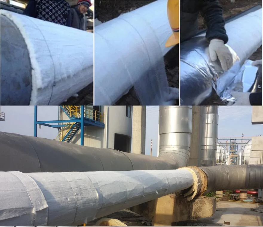 10mm Aerogel Blanket Pipe Insulation