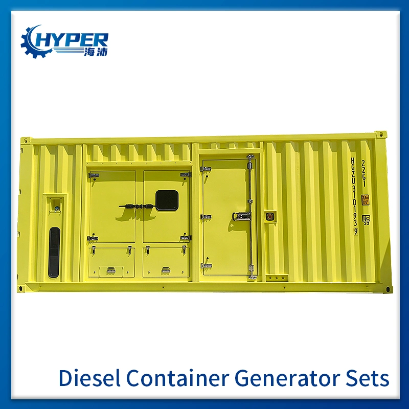 20feet 40feet Schalldichte containerisierte Generator-Set mit Dieselmotor Stamford Wechselstromgenerator