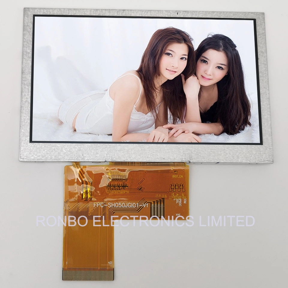 4.3 Inch High Resolution 800 * 480 IPS TFT Color LCD Screen Better Quality Than At043tn25