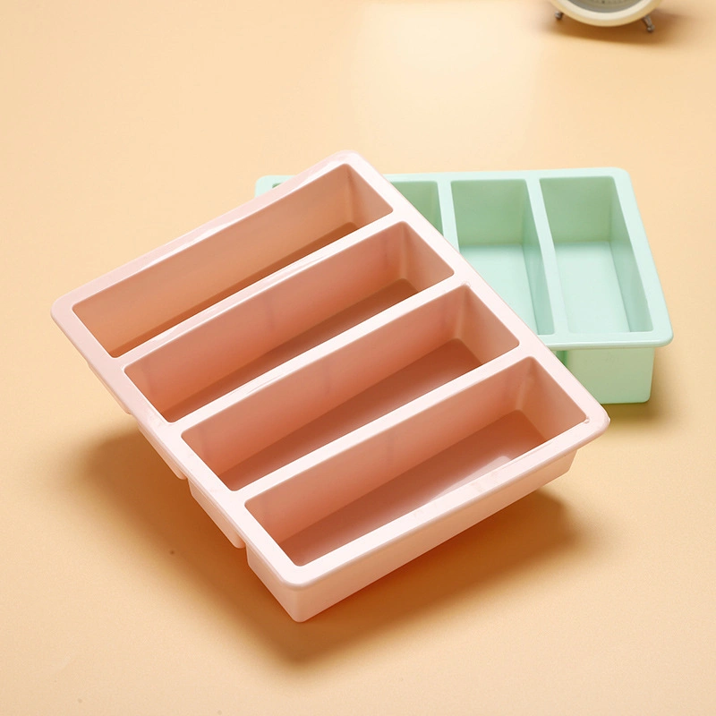 Silicone Ice Stick Cube Trays Mold with Easy Push and Food Grade Material, Ideal for Sports and Water Bottles Whiskey Cocktails