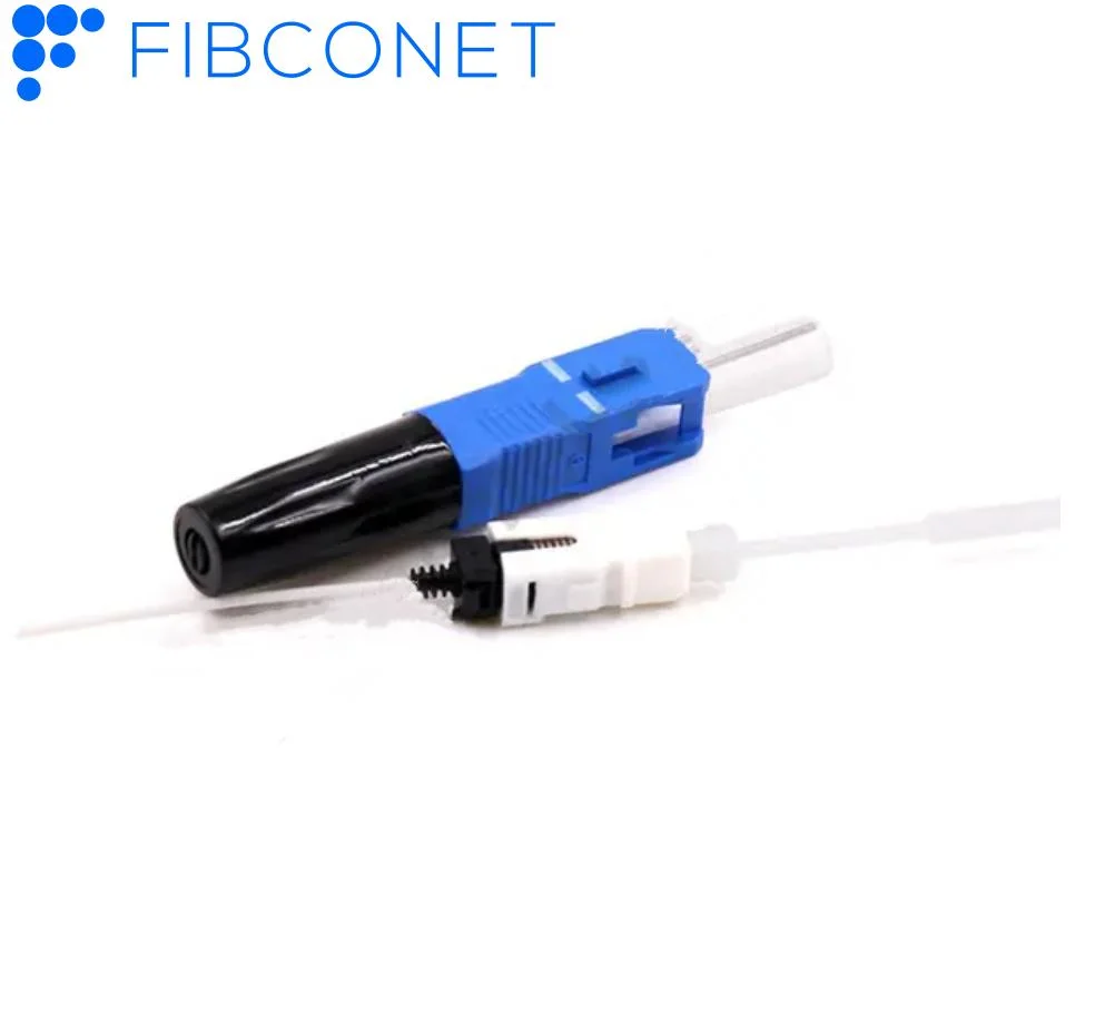 FTTH Sc/FC Waterproof Hot Melt Type Fiber Optic Fast Connector