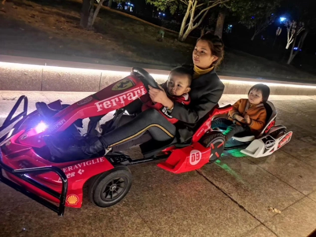 Mini Cars Go Kart Car Suit Karting Electric Racing Go Kart