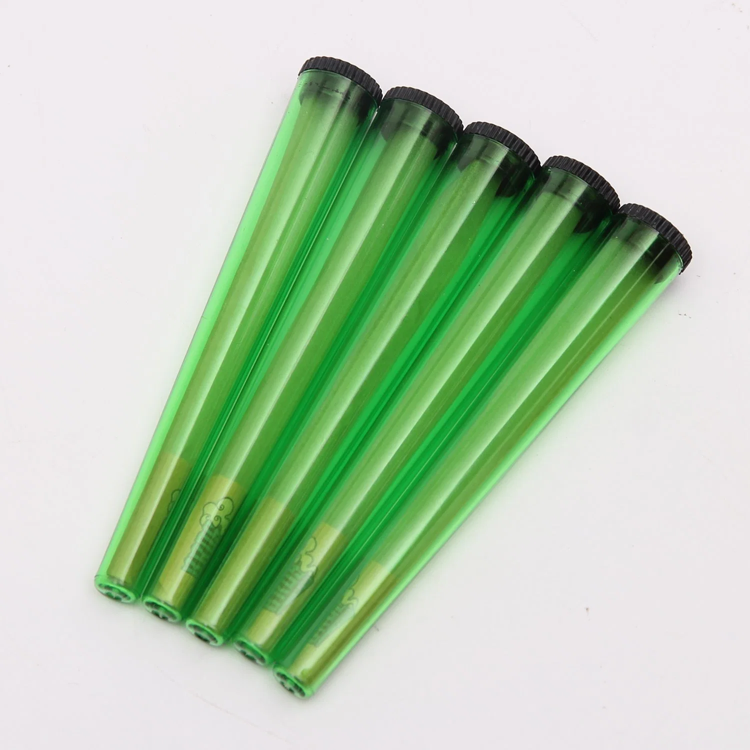 Bros New Color Transparent Plastic Pre Rolled Cones Packaging Joint Tube