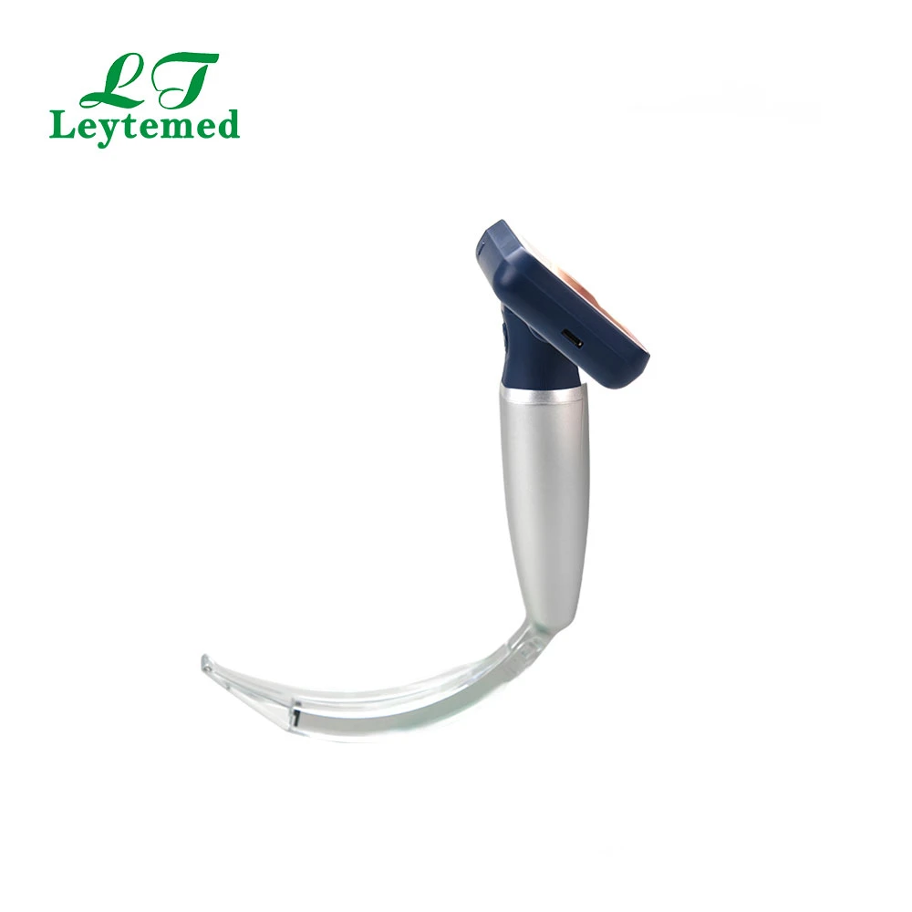 Ltev02 Monitor 3 polegadas cirúrgica Portable Ent Video-Laryngoscope descartáveis com a câmara