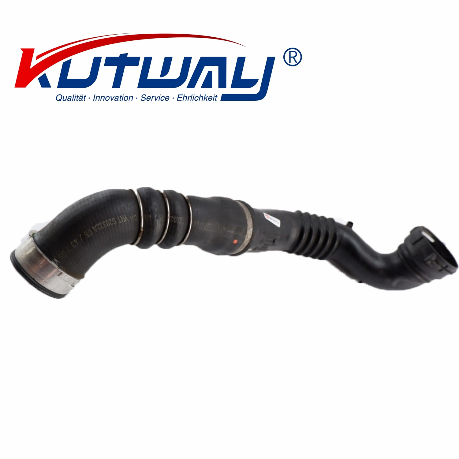 Auto Parts Kutway la manguera de caucho flexible, manguera de turbo intercooler OEM: 13717588268 para BMW X5 X6 E70 E71 E72 F07 F10