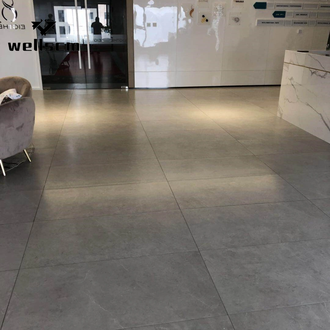 Decorative Custom Bathroom 600X1200mm Gray Porcelain Walls and Floor Tile