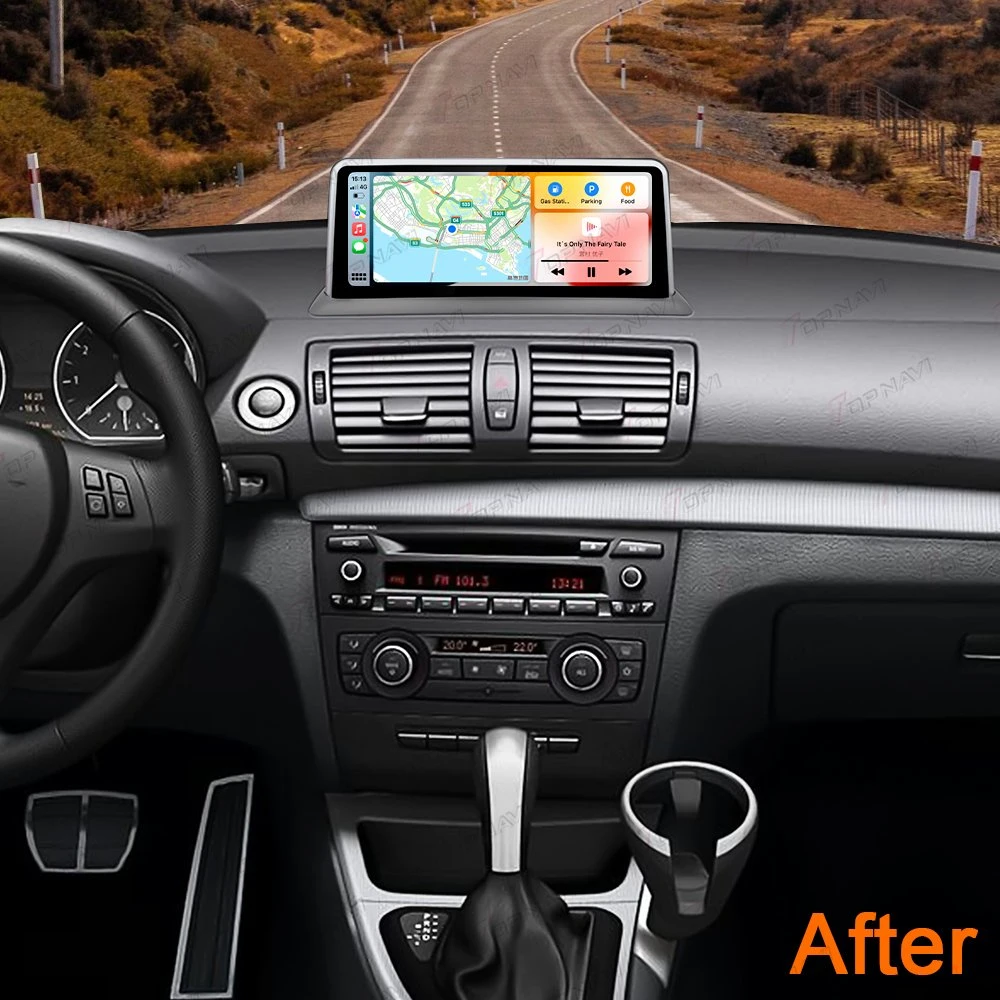 Android para BMW Serie 1 E87 2005-2012 10.25 pulgadas GPS de coche reproductor de DVD de vídeo