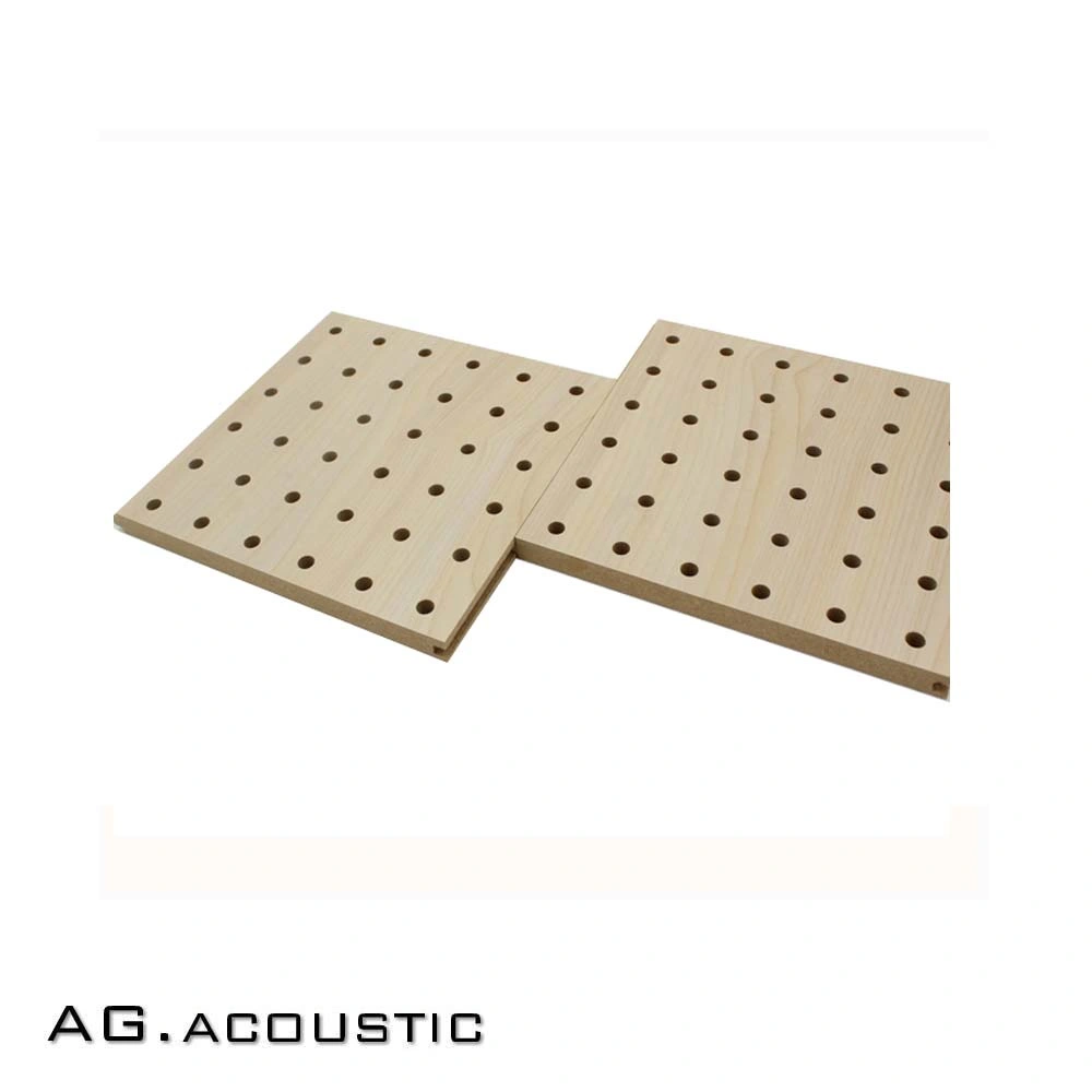 AG. Acoustic New Interior Decoration Material Acoustic Perforated Wood Panel