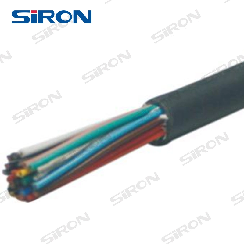 Cable flexible SiRON X100 Multicore resistente al Fuego multifilar 22AWG/24AWG/28AWG señal Cable para control de señal de equipos industriales