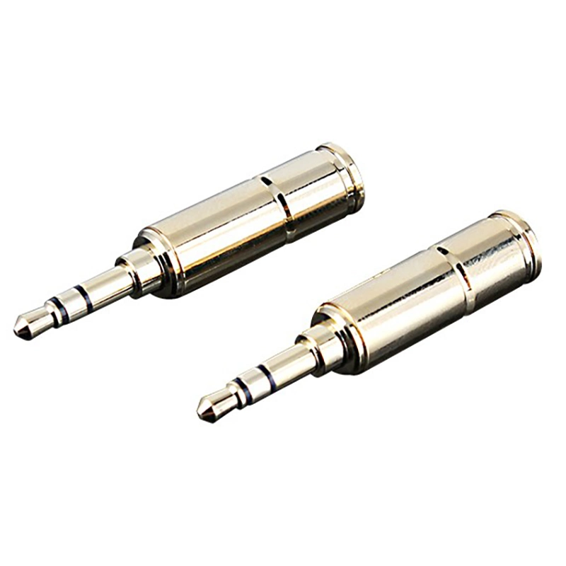 Fiche jack audio stéréo 3,5 mm de qualité supérieure avec placage or