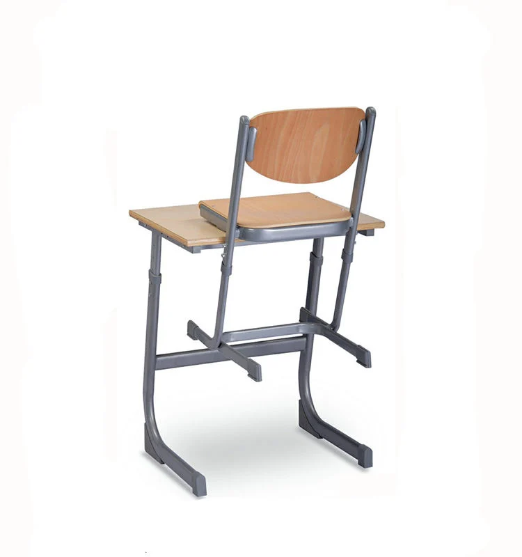 Morden Style Color Plywood Modern School Student Desk and Chair Sets