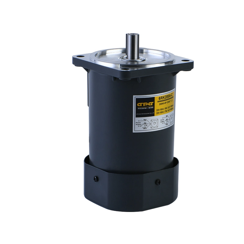 6rk180rgucf-6gu30kg15L AC Reversible Gear Motor 104mm 180W Speed Control with Fan Ratio 30