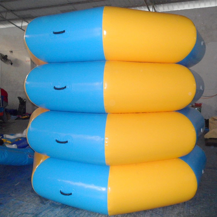 Venda por grosso 0.9mm personalizados PVC 3m Juming infláveis cama trampolim de Água