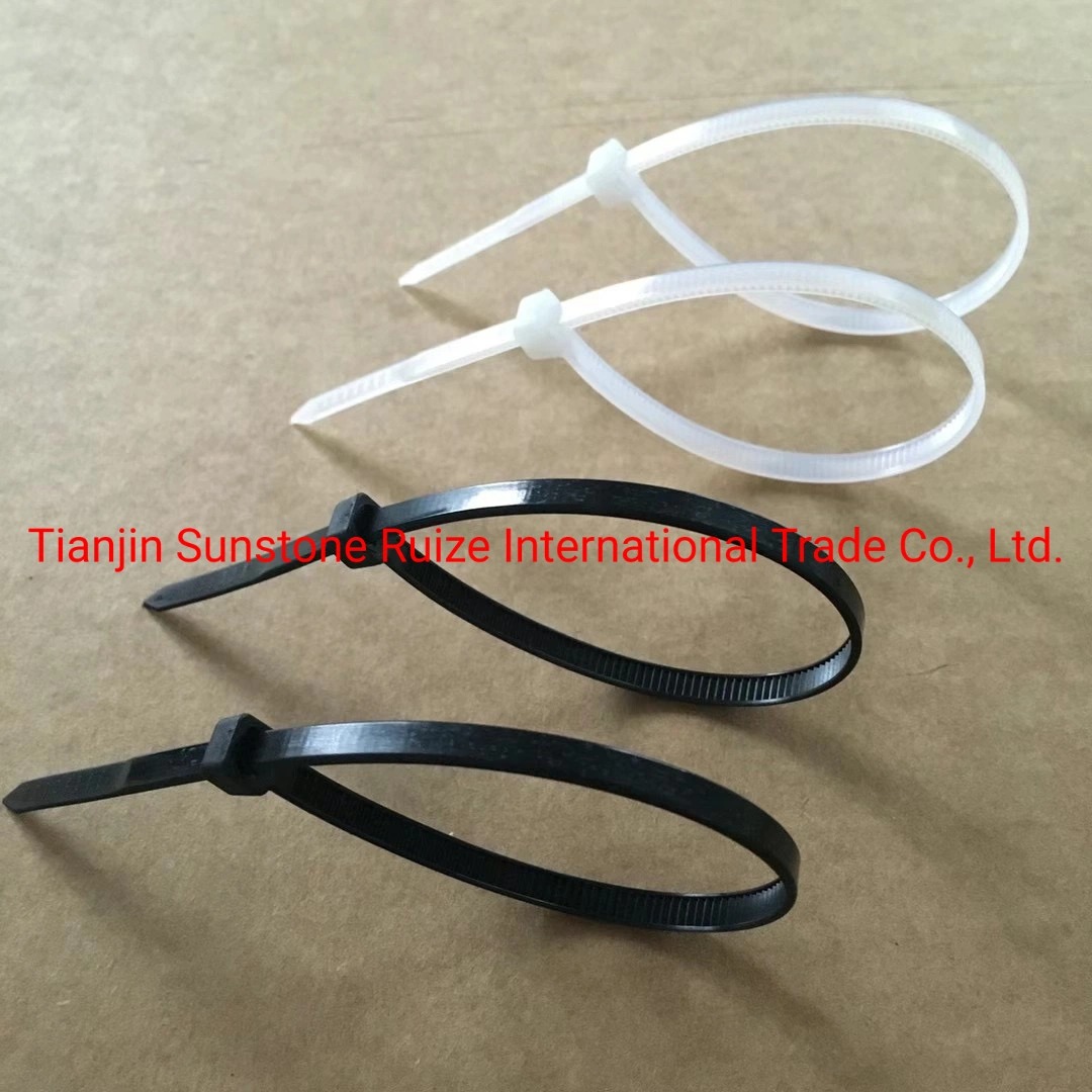 High quality/High cost performance White and Black and Colorful Plastic Tie