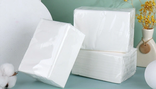 Factory Directly Supply Custom Restaurant Hand and Face Cleaning Tissue Paper Wholesale/Supplier Facial Tissue