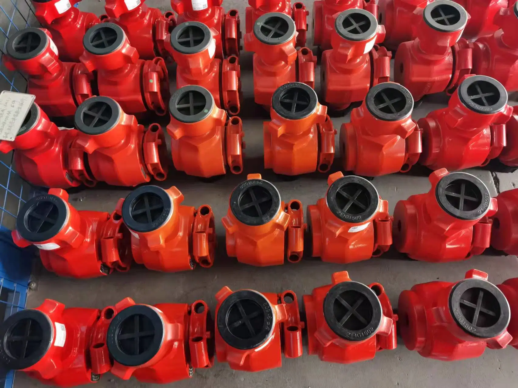 Spm Fmc Type High Pressure Manifold Fig1502 Low Torque Plug Valves