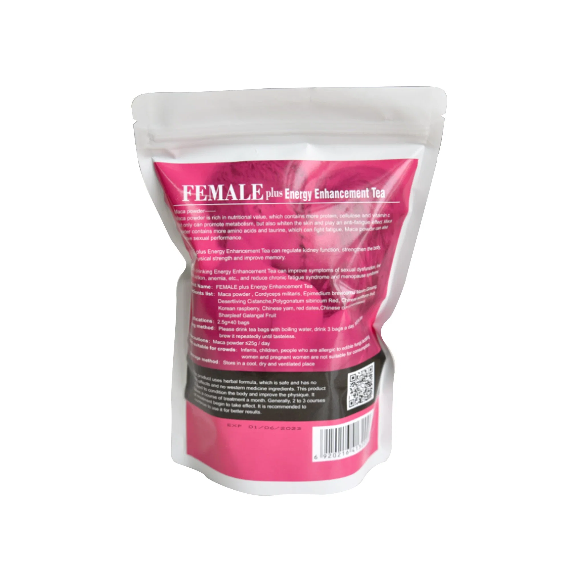 Health Herbal Supports Natural Fertility Female Energy Plus Tea