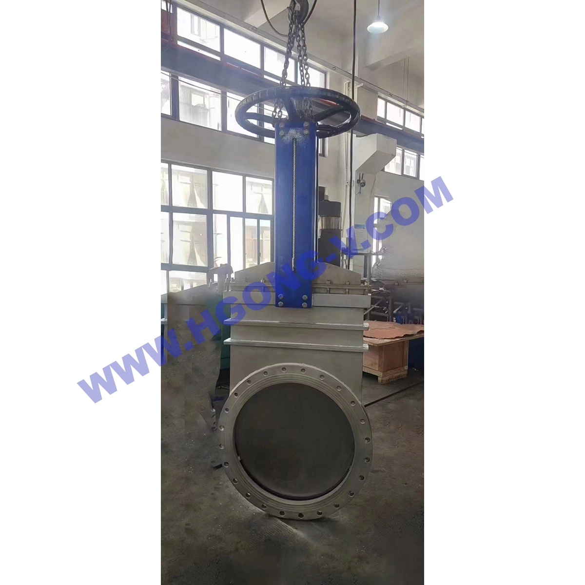 API/DIN/JIS Electric Hydraulic Power Station Plant Stainless Steel 304 Wcb Lug Flange Cl150 10K Knife Gate Valve for Water Control