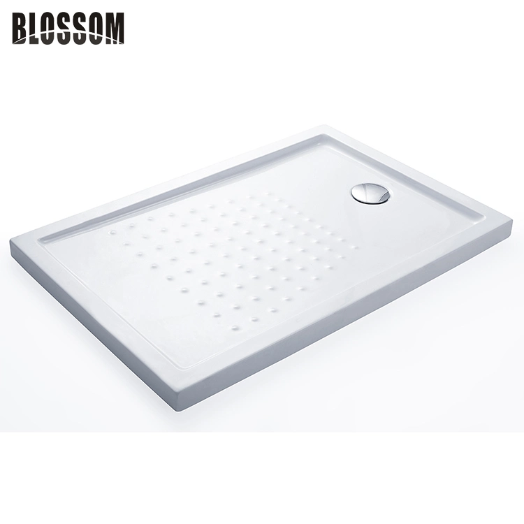 Resin Fiberglass Acrylic Tray for Bathroom Shower Enclosures