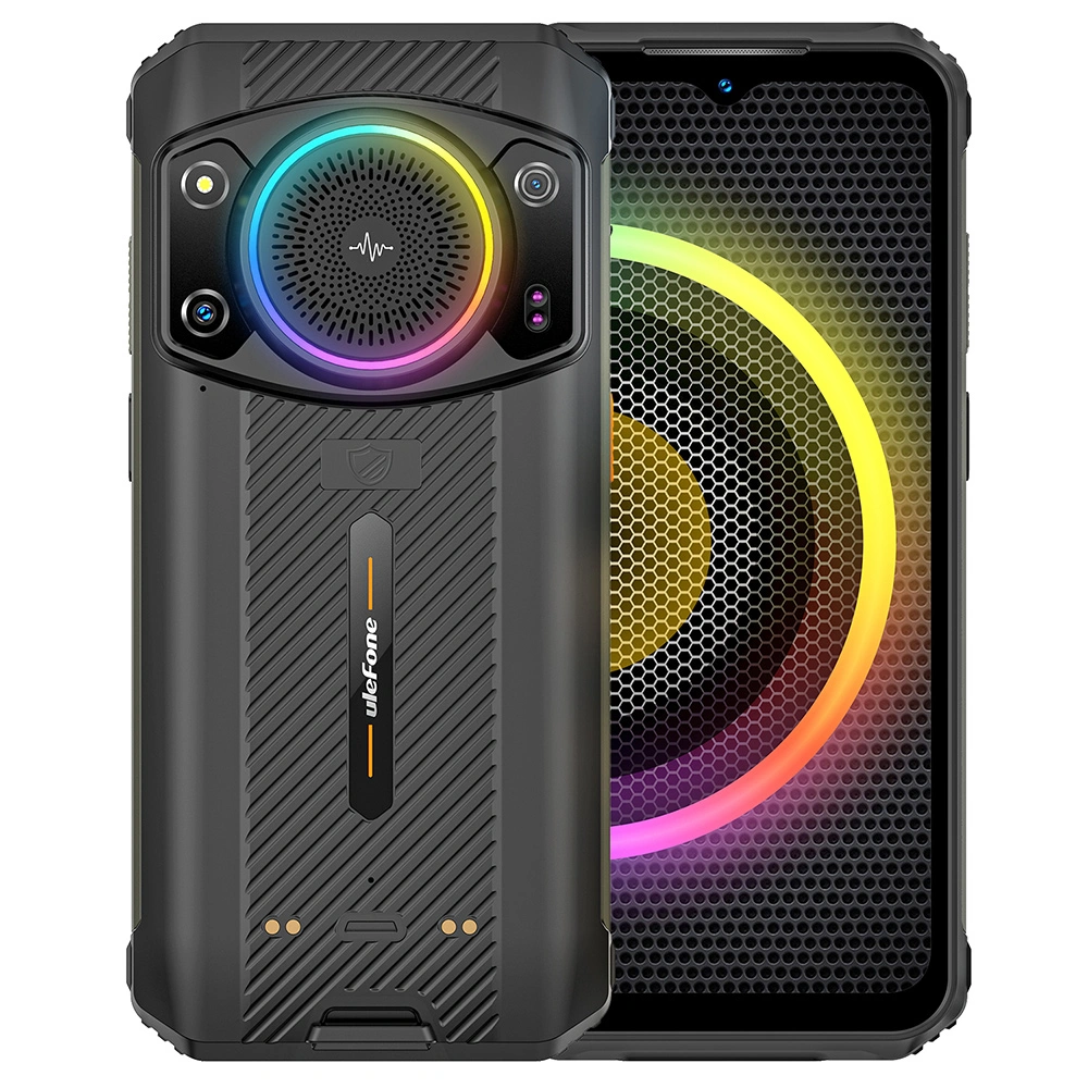 Ulefone Armor 21 téléphone portable écran FHD+ 6.6 pouces 120 Hz Caméra de nuit 9600 mAh Grande enceinte smartphone Android robuste