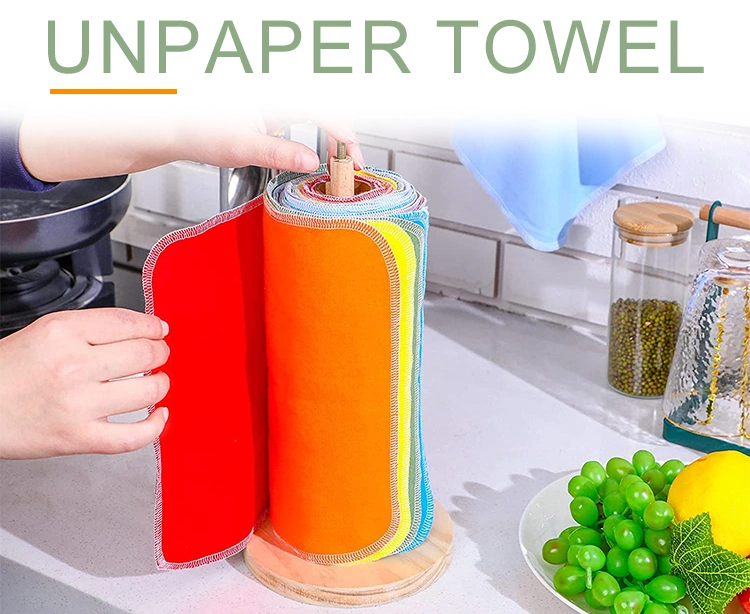 Organic Reusable Paperless Baby Cloth Kitchen Unpaper Towels