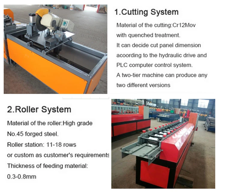 Sliding Gate Rail Roll Forming Machine Shutter Door Side Guide Roll Forming Machine