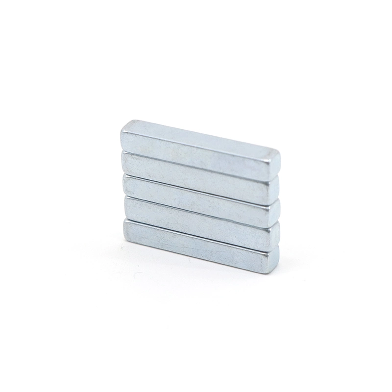 Zinc Coated Rectangle Block NdFeB Neodymium Rare Earth Permanent Magnet for Industry