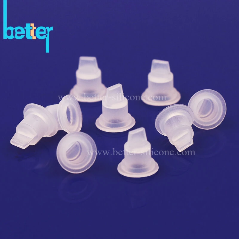 FDA Food Grade Silicone Rubber Air/Die-Cutting/Check Duckbill Valve for Bottle/Cap/Resuscitator/Rebreather