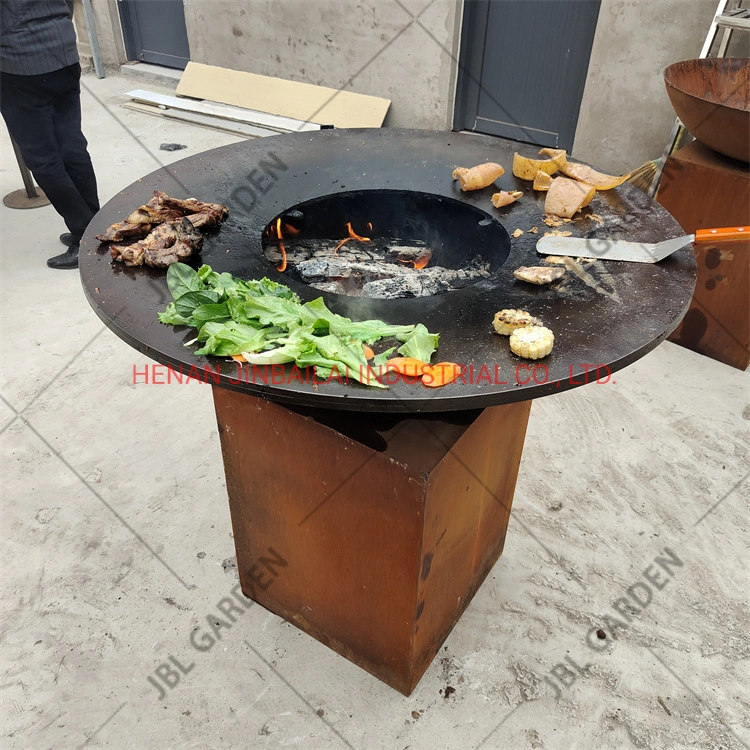 Autumn Season Hot Sale Garden Metal Firepit BBQ Grill