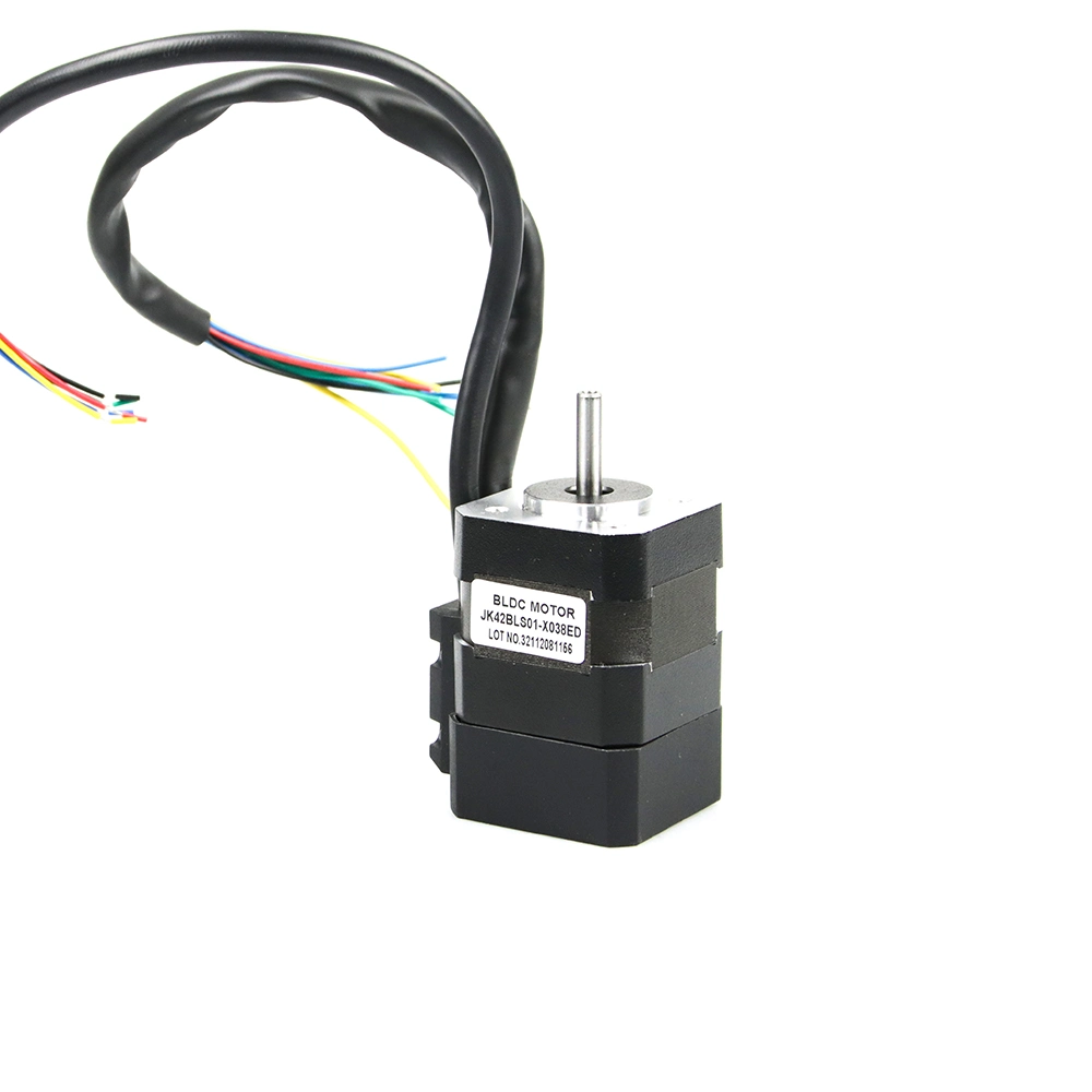 42mm 24V NEMA 17 Inter Rotor Brushless DC BLDC Servo Motor 1000PPR Encoder DC 3phase CE CNC Machine Driver Controller