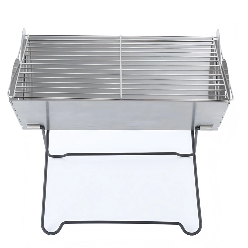 Outdoor Camping Edelstahl faltbare BBQ Grill
