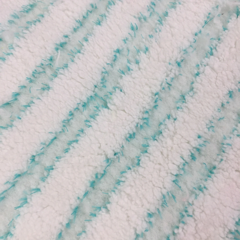 Color Strip Cleaning Flannelette Hard Silk Coral Velvet Mop Fabric