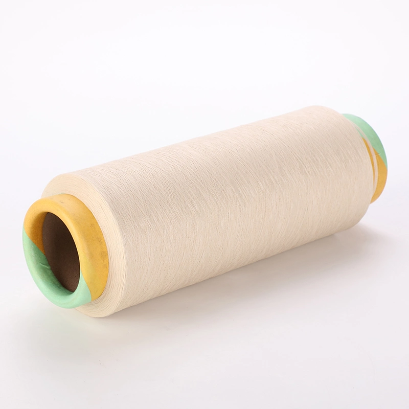 Factory Wholesale/Supplier Anti Pilling Imitation Cotton Polyester Filament Yarn 32s/2 Recycled 100% Polyester Dyed Yarn for Knitting