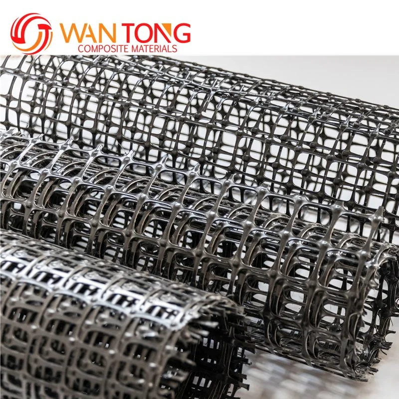 15kn/M PP Biaxial Plastic Geogrid Fence for Farm Road Construction/Slope Stabilization