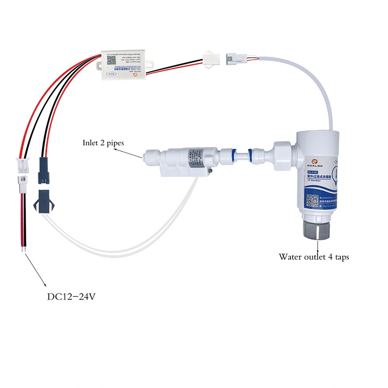 LED de personalización de la CC12V UVC 254nm 265nm 280nm de agua de desbordamiento de módulo LED para sistemas de filtro Watre RO