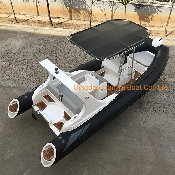 Liya 5.8m militar personalizada costilla barcos Hypalon botes inflables