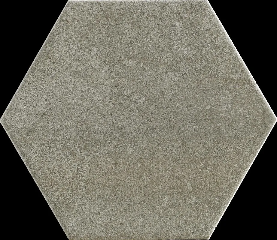 Rustic Matt Finished Hexagonal Ceramics Tile for Flooring Building Material