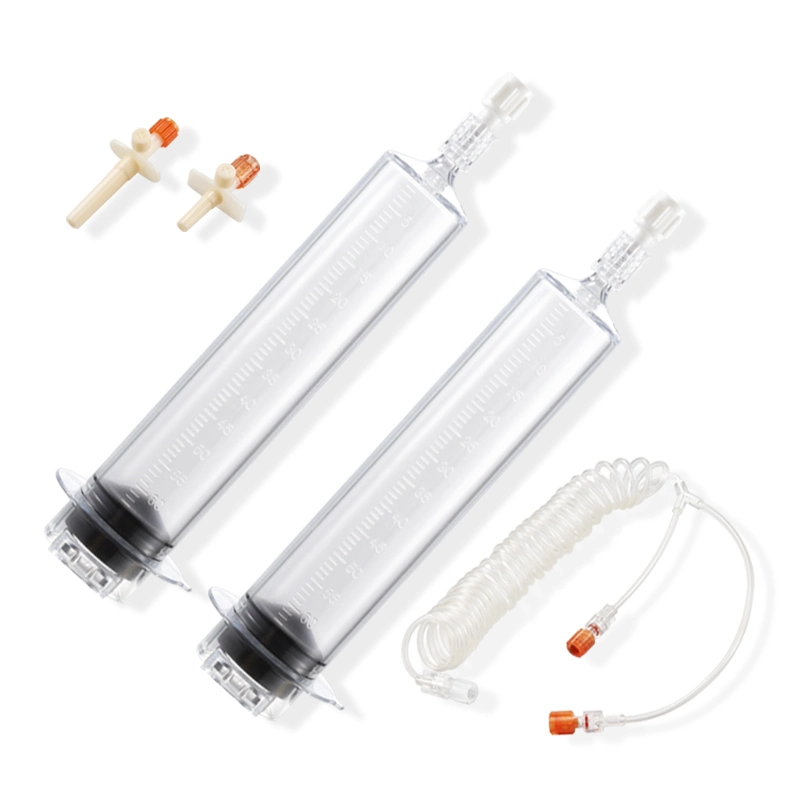 2 Part 65ml Disposable High Pressure Injection Syringe for Medrad Spectris MRI