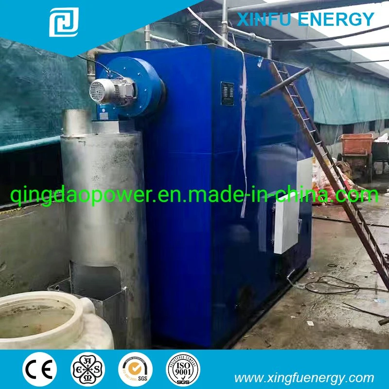 Automática Biomass Pellet Chips Calentador caliente