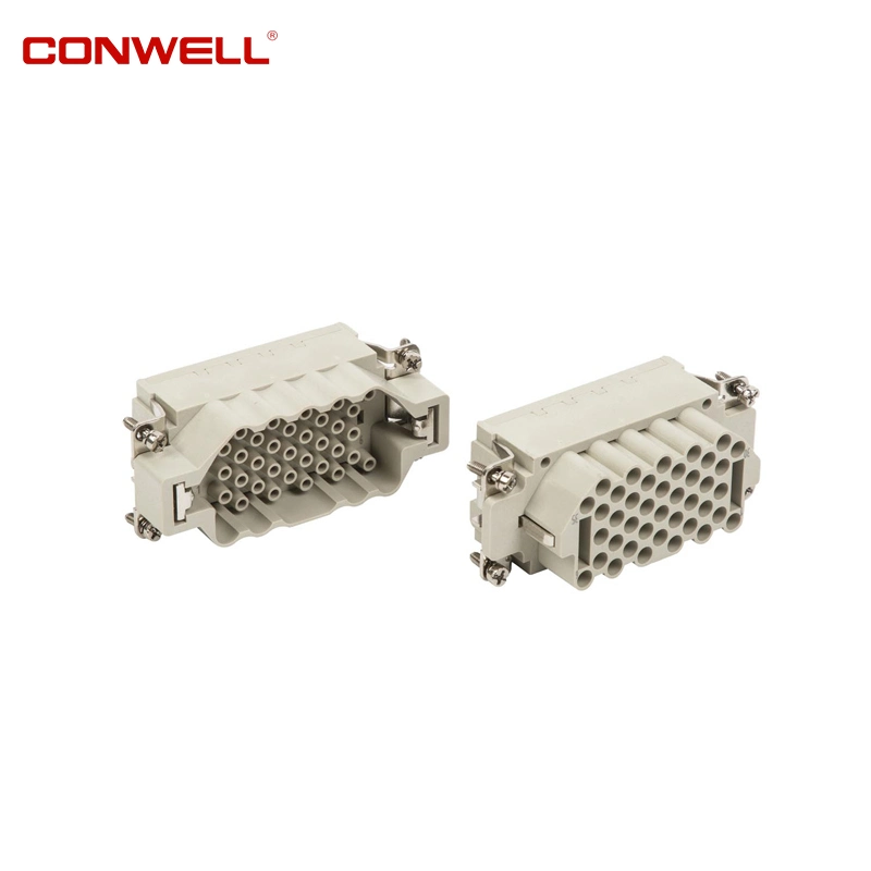 Heee-040-Mc Heavy Duty Connector Hee Male Female Insert 500V 60A Connector