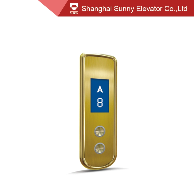 Gold Color DOT Matrix Elevator Lop / Control Panel