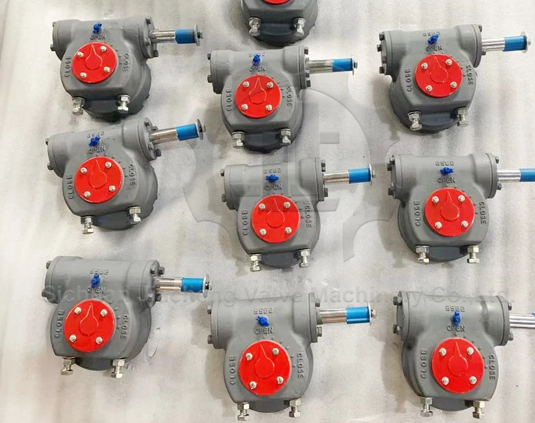 Yj Series Part-Turn Manual Valve Worm Gearbox for Ball Valves