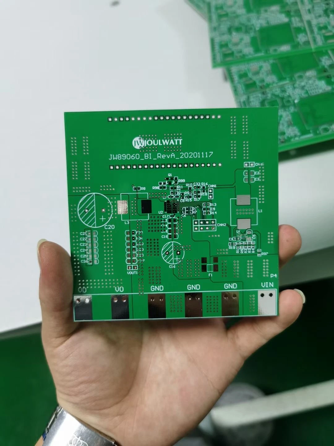 MCPCB LED/Light Metal Core PCB Board in Aluminum Base with White Printer Ink