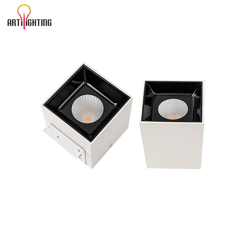 Artilighting Square COB Scheinwerfer LED-Downlights 5W 10W 20W 30W Blendschutz Deckenleuchte Innenbeleuchtung